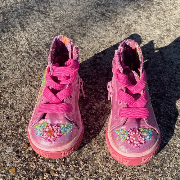 Lelli Kelly Candy Baby Pink Boot 